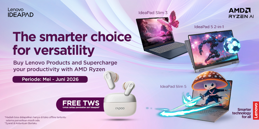 Lenovo x AMD Free TWS