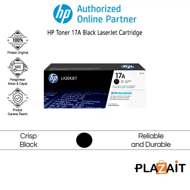 HP Toner 17A Original LaserJet Cartridge Black