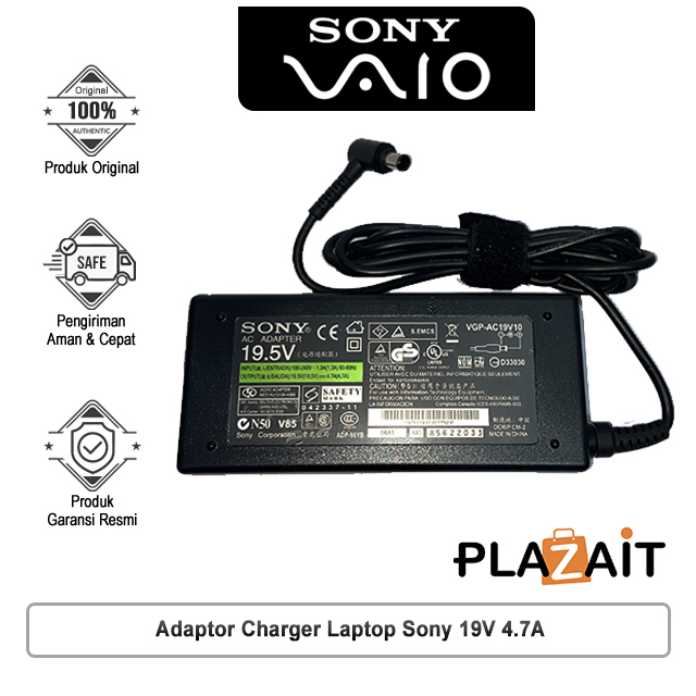 Adaptor Charger Laptop Sony 19V 4.7A