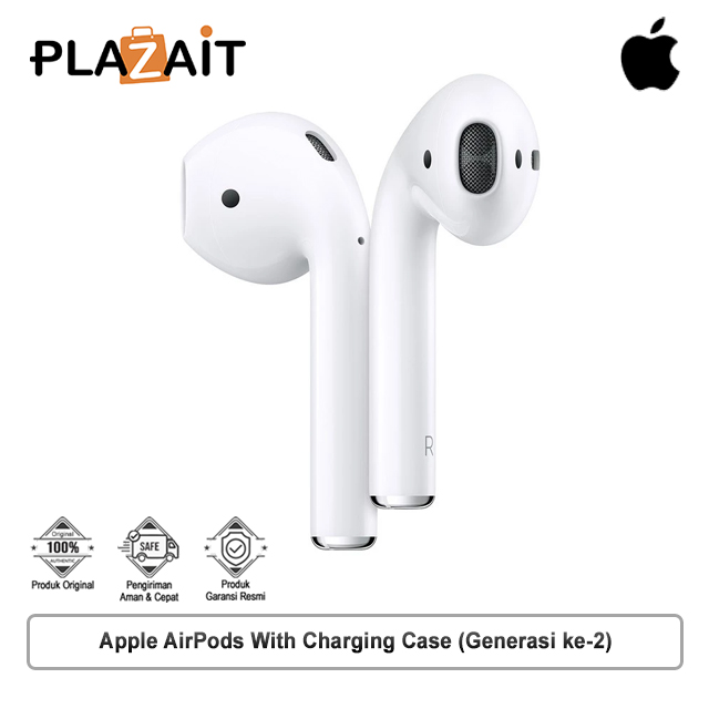 Apple AirPods With Charging Case (Generasi ke-2)