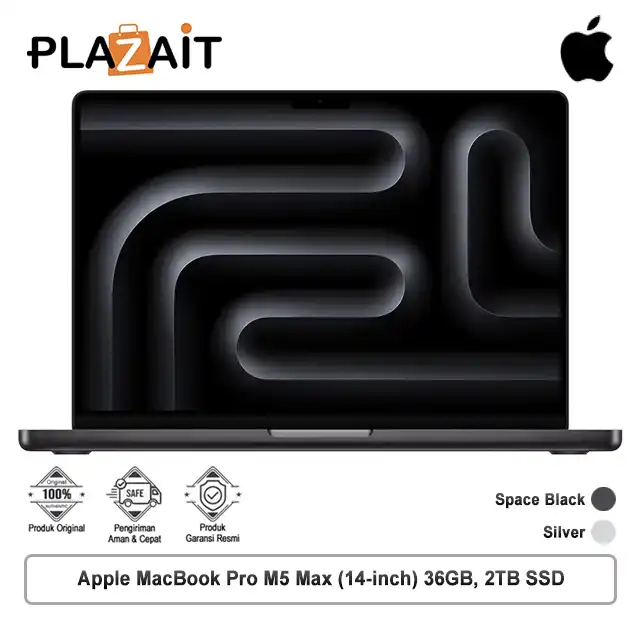 Apple MacBook Pro M5 Max (14-inch) 18-core CPU and 32-core GPU - 36GB, 2TB SSD