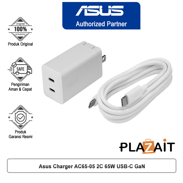 Asus Charger AC65-05 2C 65W USB-C GaN