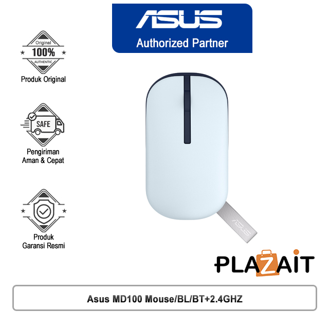 Asus MD100 Mouse/BL/BT+2.4Ghz