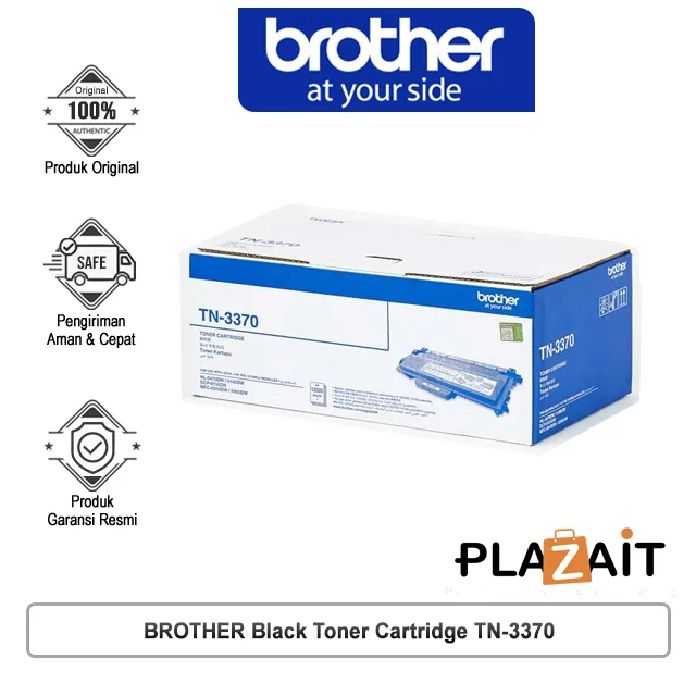 BROTHER Black Toner Cartridge TN-3370