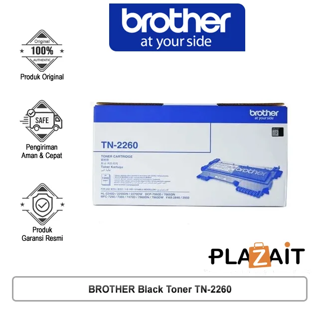 BROTHER Black Toner TN-2260