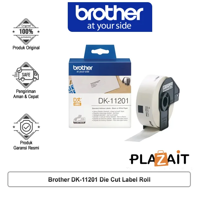 Brother DK-11201 Die Cut Label Roll