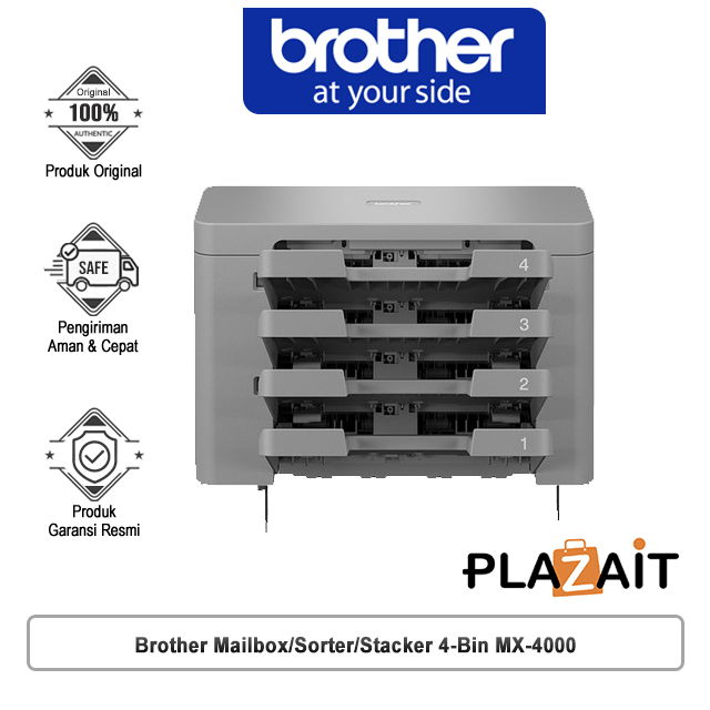 Brother Mailbox/Sorter/Stacker 4-Bin MX-4000