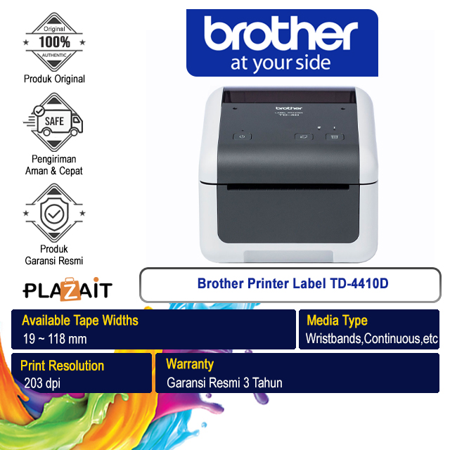 Brother Printer Label TD-4410D Label Maker