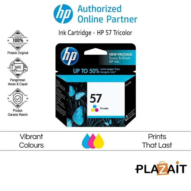Ink Cartridge - HP 57 TriColor C6657AA Original