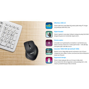 Mouse Asus WT425 Wireless Silent