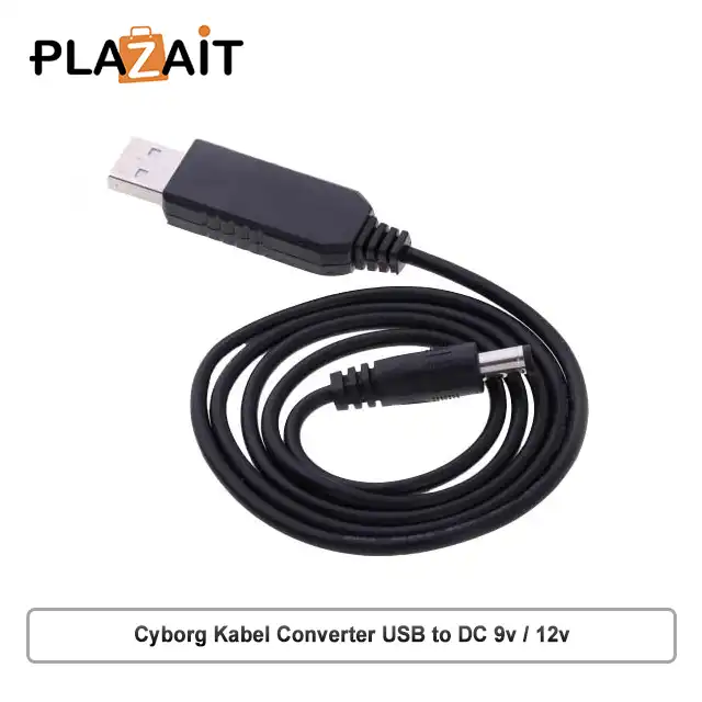 Cyborg Kabel Converter USB to DC 9v / 12v cocok untuk Router & ORBIT