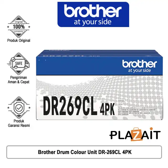 Brother Drum Colour Unit DR-269CL 4PK (20,000 pages)
