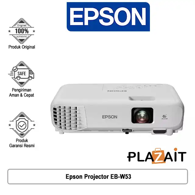 Epson Projector EB-W53 WXGA 3LCD 4.000 Lumens