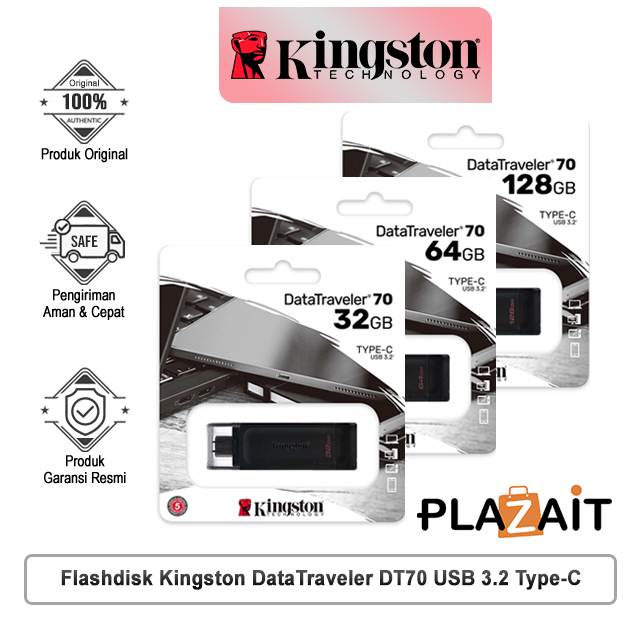Kingston Flashdisk DataTraveler DT70 USB 3.2 Type-C