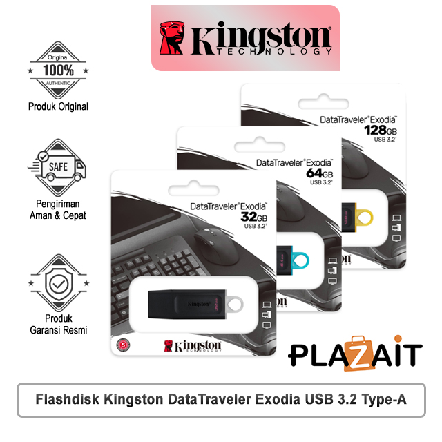 Kingston Flashdisk DataTraveler Exodia USB 3.2 Type-A