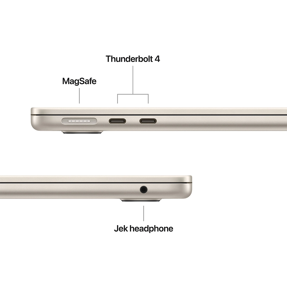 Apple Apple MacBook Air M5 (13-inch) 10-core CPU and 10-core GPU – 16GB, 1TB SSD Harga Rp 31.250.000 Toko Medan