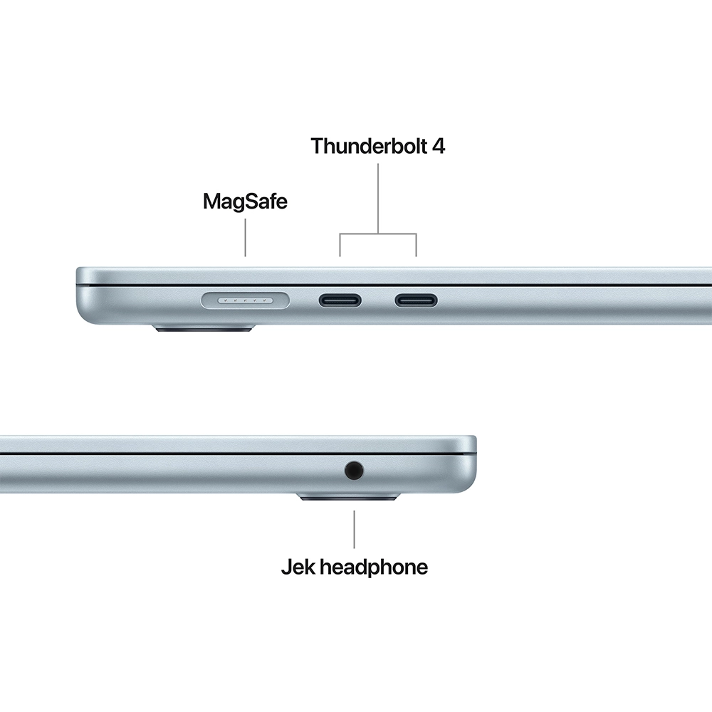 Apple Apple MacBook Air M5 (15-inch) 10-core CPU and 10-core GPU – 16GB, 512GB SSD Harga Rp 28.750.000 Toko Medan