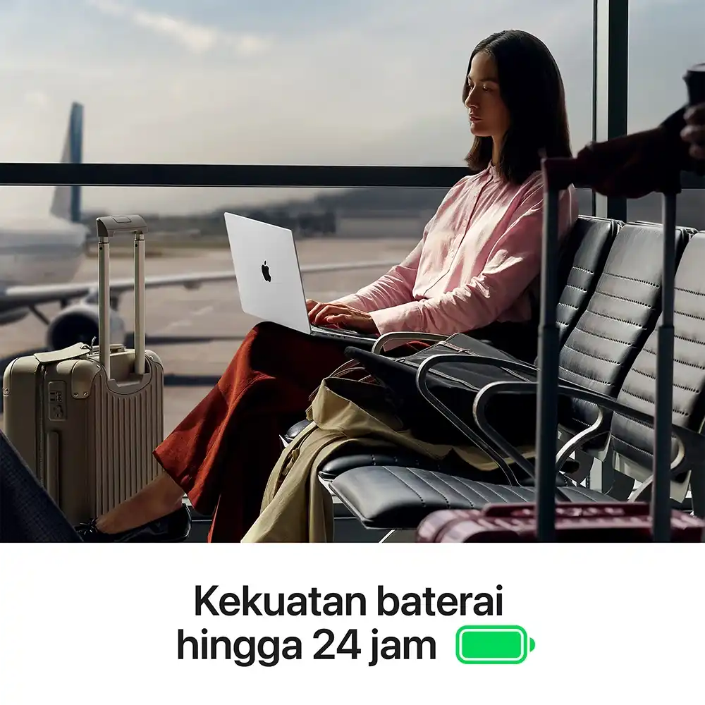 Apple Apple MacBook Pro M5 (14-inch) 10-core CPU and 10-core GPU - 24GB, 1TB SSD Harga Rp 34.299.000 Toko Medan
