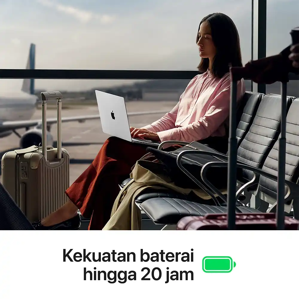 Apple Apple MacBook Pro M5 Max (14-inch) 18-core CPU and 32-core GPU - 36GB, 2TB SSD Harga Rp 78.999.000 Toko Medan