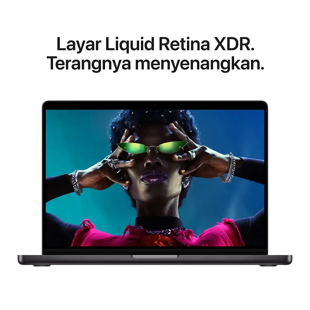 Apple Apple MacBook Pro M5 Pro (14-inch) 15-core CPU and 16-core GPU - 24GB, 2TB SSD Harga Rp 57.999.000 Toko Medan