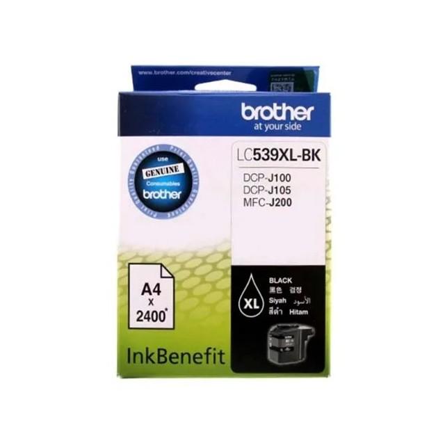 Brother Brother Tinta Ink Catridge LC-539XL Black LC-535XL Cyan-Magenta-Yellow Harga Rp 130.000 Toko Medan