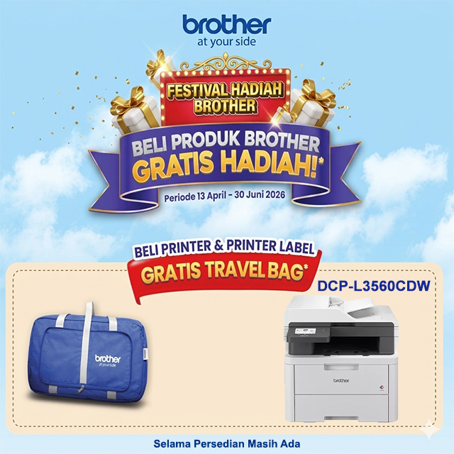 Brother Brother Printer Colour Laser DCP-L3560CDW A4 Wi-Fi - All In One (Print, Scan, Copy) Harga Rp 7.100.000 Toko Medan