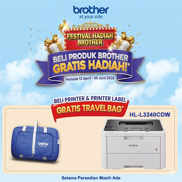 Brother Brother Printer Colour Laser HL-L3240CDW A4 Wi-Fi - Print Only Harga Rp 6.050.000 Toko Medan