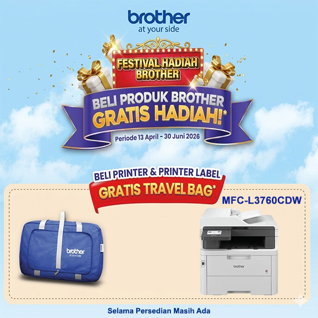 Brother Brother Printer Colour Laser MFC-L3760CDW A4 Wi-Fi - All In One ( Print, Scan, Copy, Fax) Harga Rp 8.350.000 Toko ...