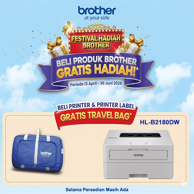 Brother Brother Printer Mono Laser HL-B2180DW A4 WiFi - Print Only Harga Rp 2.400.000 Toko Medan