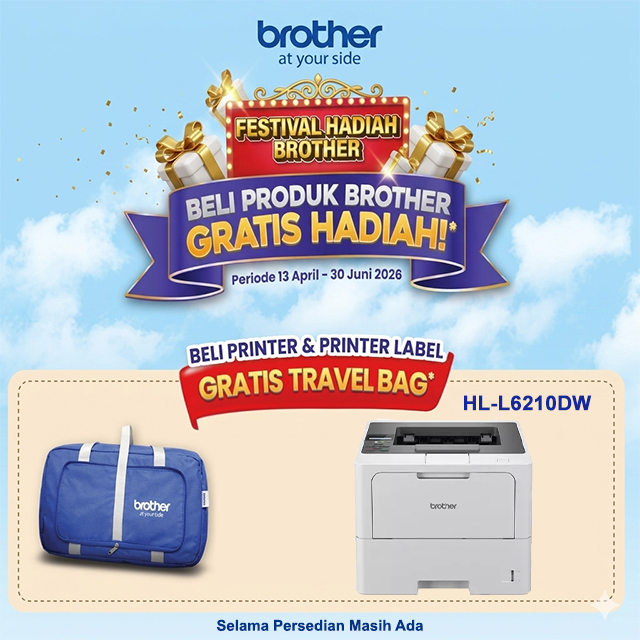 Brother Brother Printer Mono Laser HL-L6210DW A4 - Print Only Harga Rp 6.600.000 Toko Medan