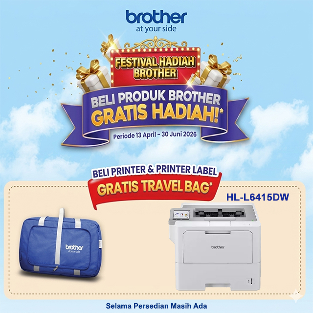 Brother Brother Printer Laser HL-L6415DW A4 Wi-Fi - Print Only Harga Rp 9.800.000 Toko Medan