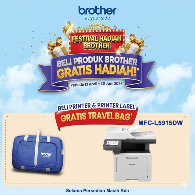 Brother Brother Printer Mono Laser MFC-L5915DW A4 Wi-Fi - All In One (Print, Scan, Copy, Fax) Harga Rp 8.900.000 Toko Medan
