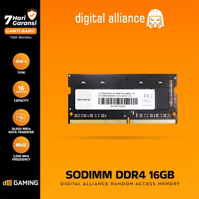 Digital Alliance Memory DDR4 3200MHz for NB - digital-alliance-memory-ddr4-3200mhz-for-nb-1762231157-739.jpg