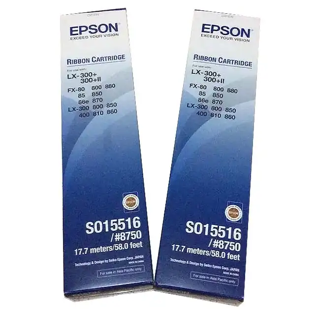 Epson Epson Ribbon Pack 8750 S015516 for FX-1170/LX-300 Refill Pita Ink Cartridge Harga Rp 45.000 Toko Medan