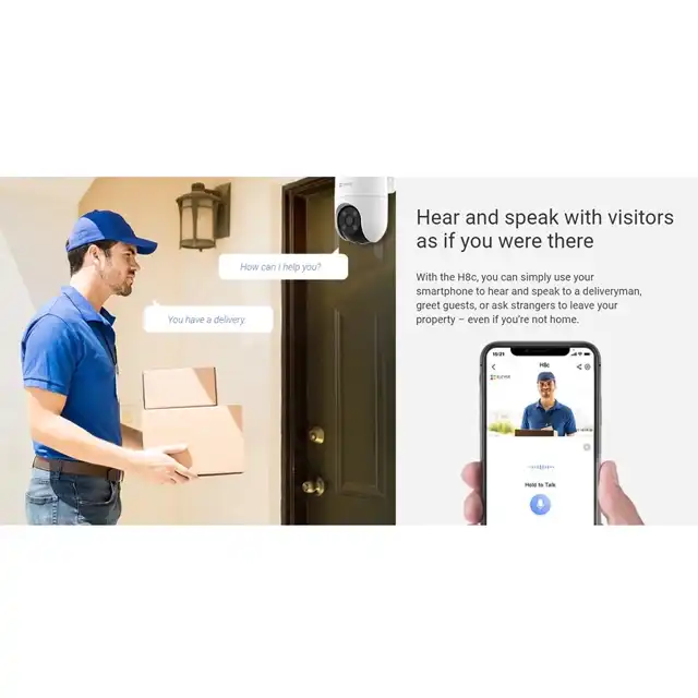 Ezviz Ezviz Camera CS-H8C 4MP Smart Home Camera Harga Rp 690.000 Toko Medan