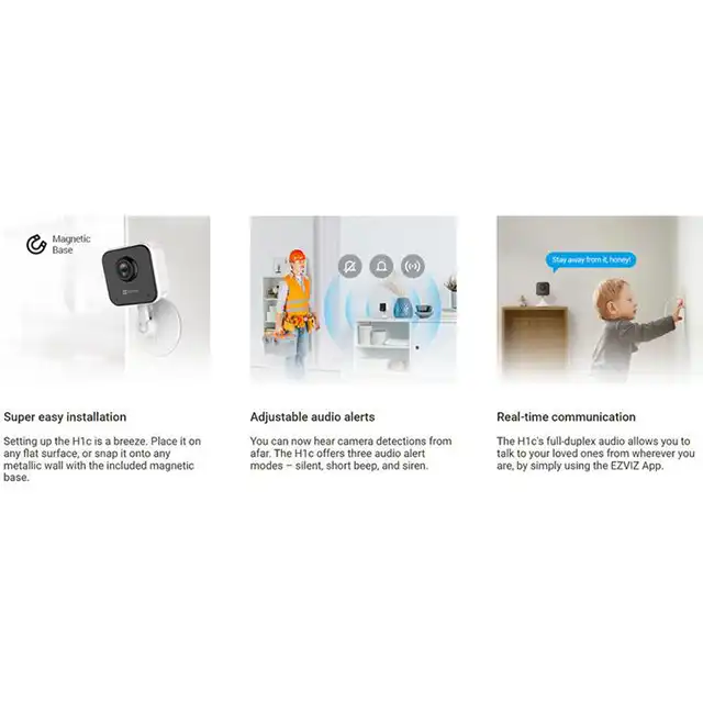 Ezviz Ezviz Camera H1C Wifi Smart Home Harga Rp 300.000 Toko Medan