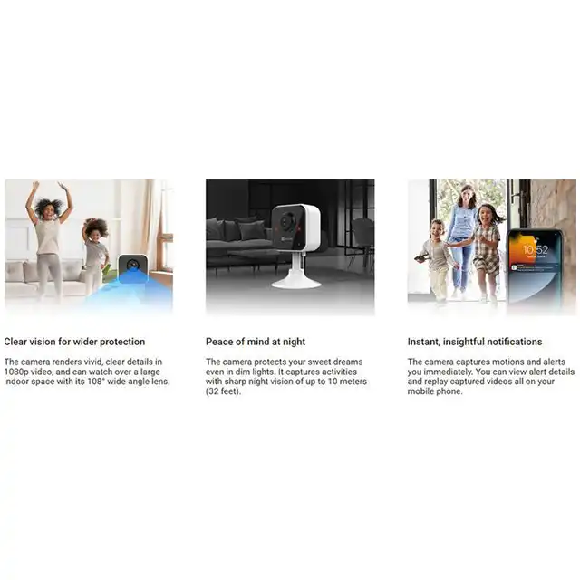 Ezviz Ezviz Camera H1C Wifi Smart Home Harga Rp 300.000 Toko Medan