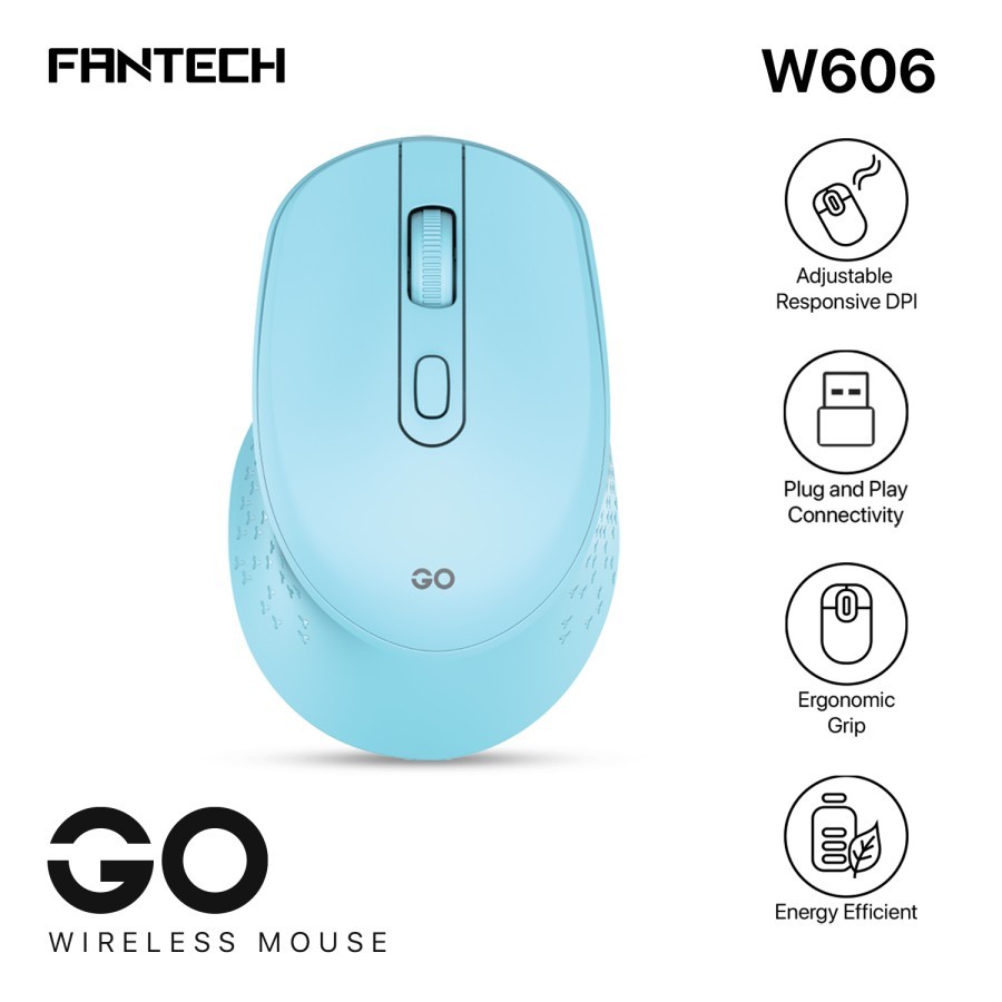 Fantech Mouse Wireless Office GO W606 2.4Ghz 1600DPI - fantech-mouse-wireless-office-go-w606-2-4ghz-1600dpi-1765427676-283.jpg