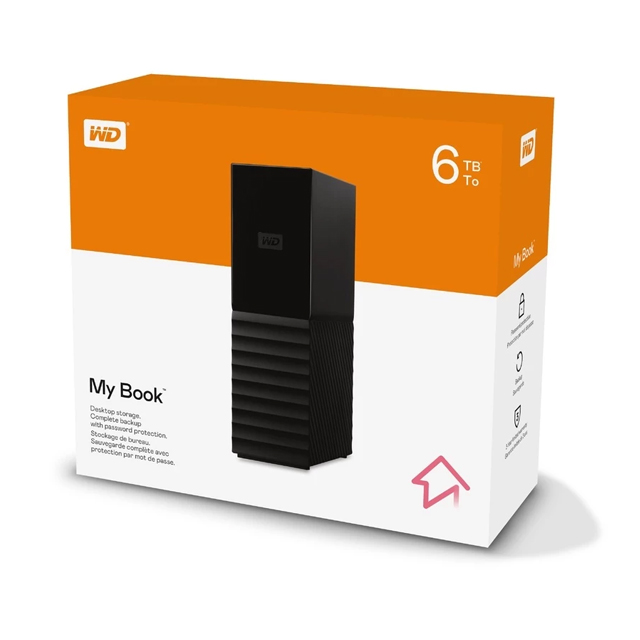 Western Digital WD Harddisk External My Book 3.5" Black Black Harga Rp 4.950.000 Toko Medan