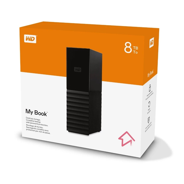 Western Digital WD Harddisk External My Book 3.5" Black Black Harga Rp 4.950.000 Toko Medan