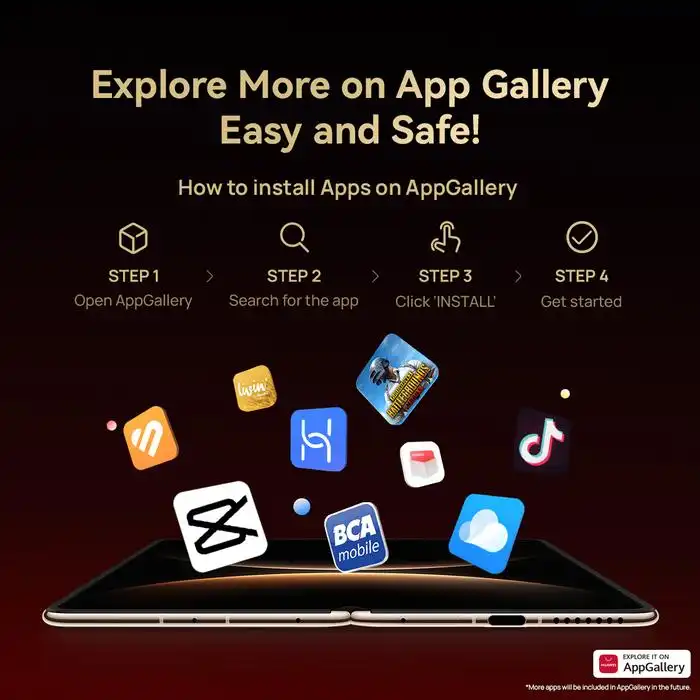 Huawei Huawei Mate X7 LTE 16/512GB - Garansi Resmi Harga Rp 26.999.000 Toko Medan