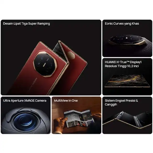 Huawei Huawei Mate XT Greenland Ultimate Design 16/1TB - Garansi Resmi Green Harga Rp 51.940.000 Toko Medan