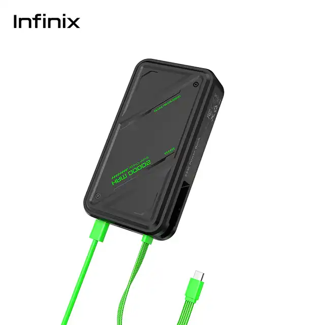 infin Infinix GTPower - XP 20 GT | 20000mAh - 55W Max Charging - Upgraded AI-Powered Battery Management - Type C Red Harga...