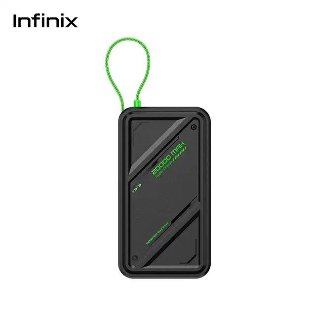 infin Infinix GTPower - XP 20 GT | 20000mAh - 55W Max Charging - Upgraded AI-Powered Battery Management - Type C Red Harga...