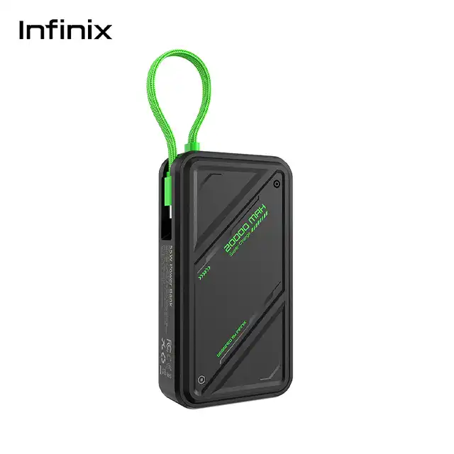 infin Infinix GTPower - XP 20 GT | 20000mAh - 55W Max Charging - Upgraded AI-Powered Battery Management - Type C Red Harga...