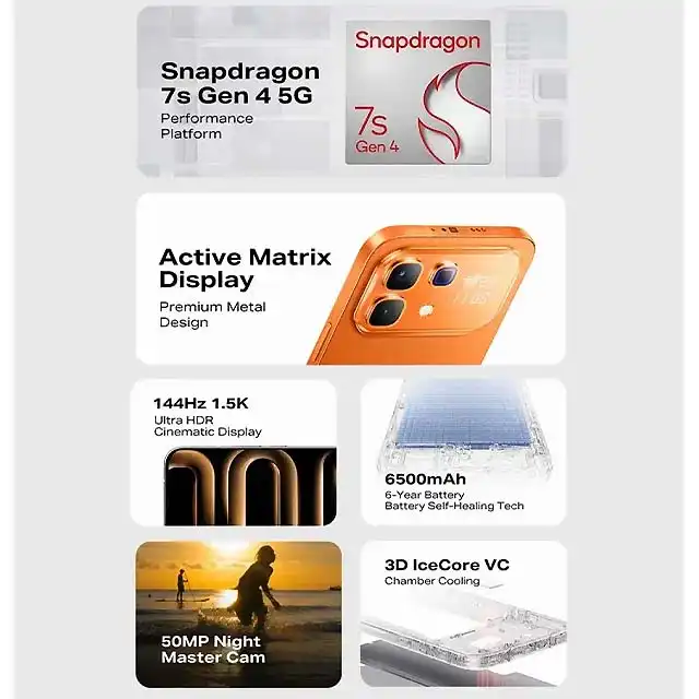 Infinix Infinix Note 60 Pro 5G 8GB/256GB | 12GB/256GB  - Garansi Resmi Harga Rp 5.630.000 Toko Medan