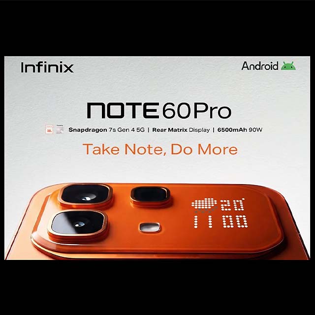 Infinix Infinix Note 60 Pro 5G 8GB/256GB | 12GB/256GB  - Garansi Resmi Harga Rp 5.630.000 Toko Medan