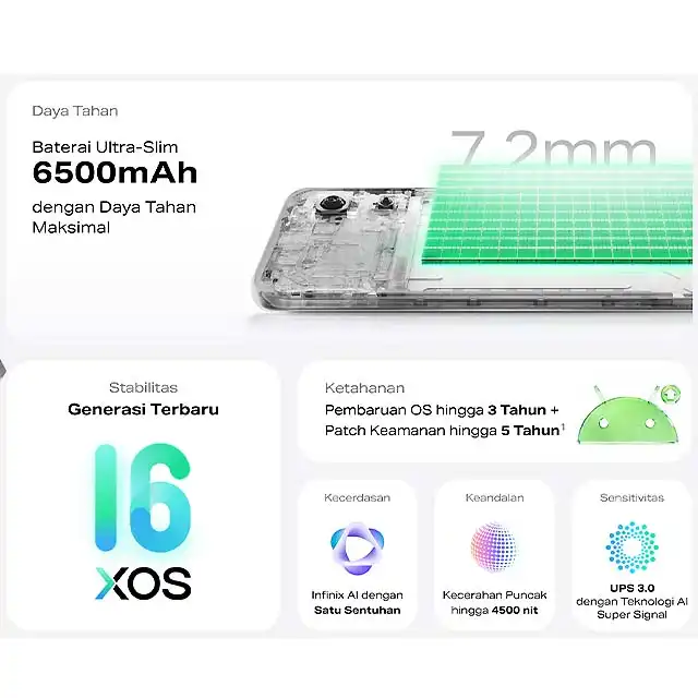 Infinix Infinix Note Edge 5G 8/256GB - Garansi Resmi Harga Rp 3.360.000 Toko Medan