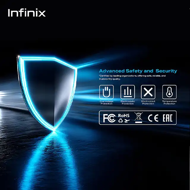 Infinix Infinix Power Bank Mag XP06 Pro - MagPower Turbo - Wireless Charging - 20W max - 5000mAh - Type C - Fan Cooling Sy...