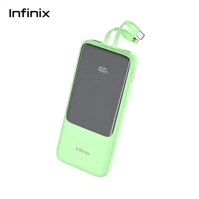 Infinix Infinix Power Bank XP07 | 10000mAh Two Way Super Fast Charging Type-C & Lightning Harga Rp 209.000 Toko Medan